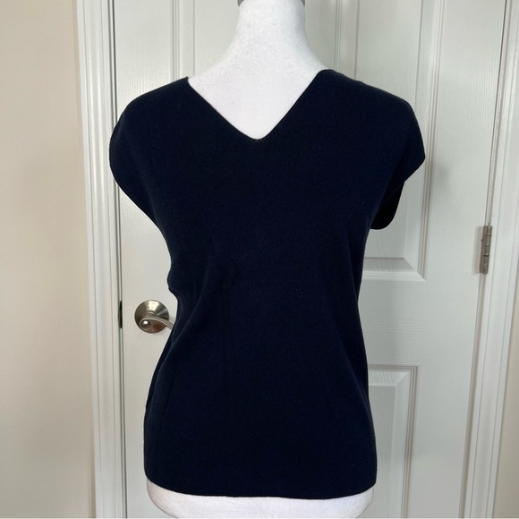 Talbots Open V-Neck Sweater - Picture 3 of 7